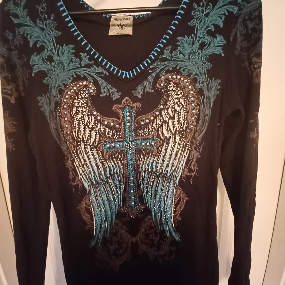 Vocal, Long Sleeve Shirt, With Outstanding Graphics - Picture 2 of 6